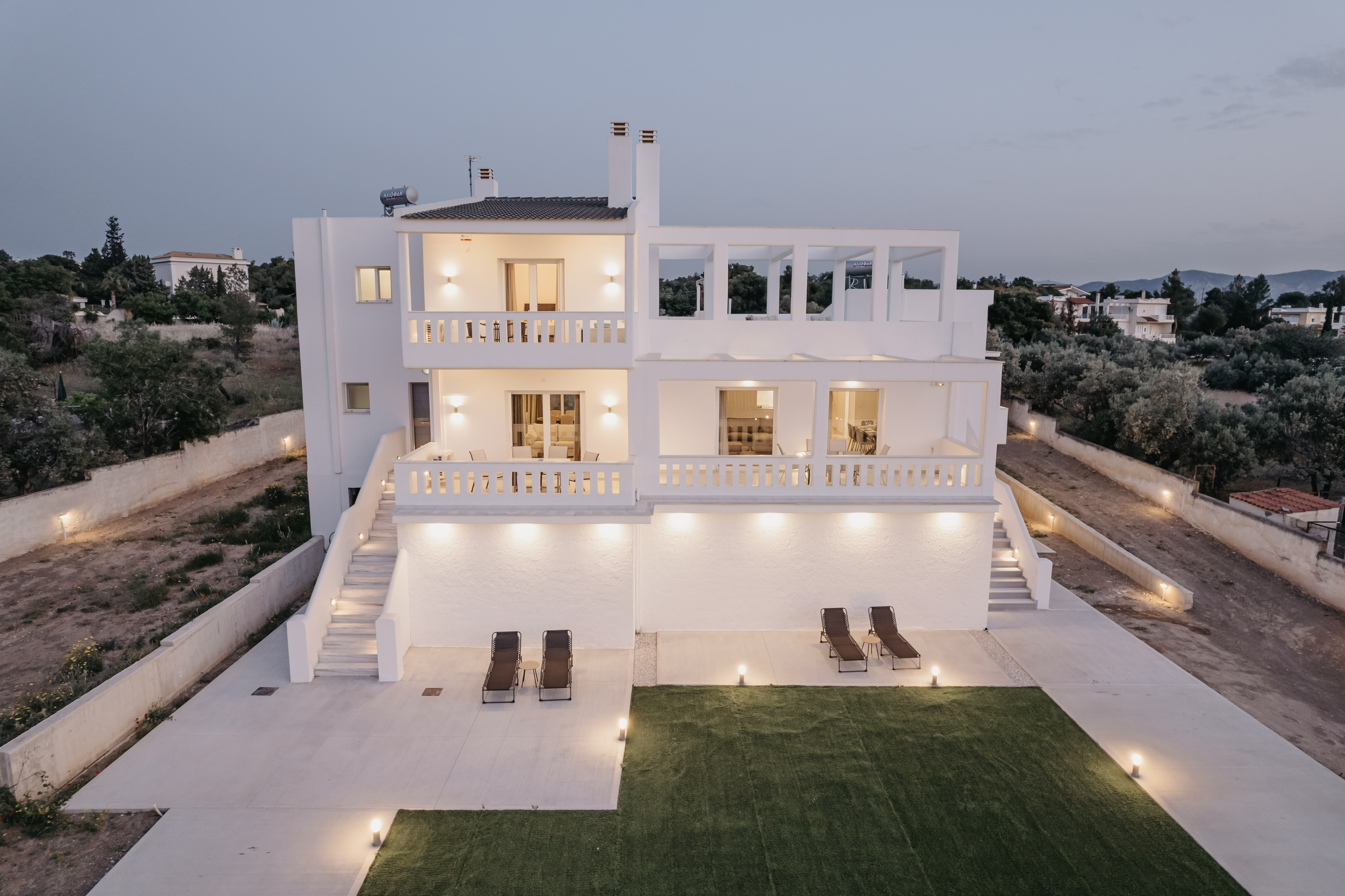 villa-areti-2-vacation-home-outside-view-panoramic-loutraki-summer